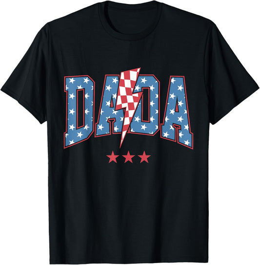 Mama Dada Mini 4th of july American Family Matching Tees T-Shirt