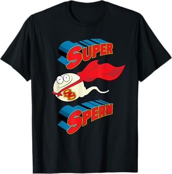 Super Sperm Donor Sperm Funny Fathers Day T-Shirt