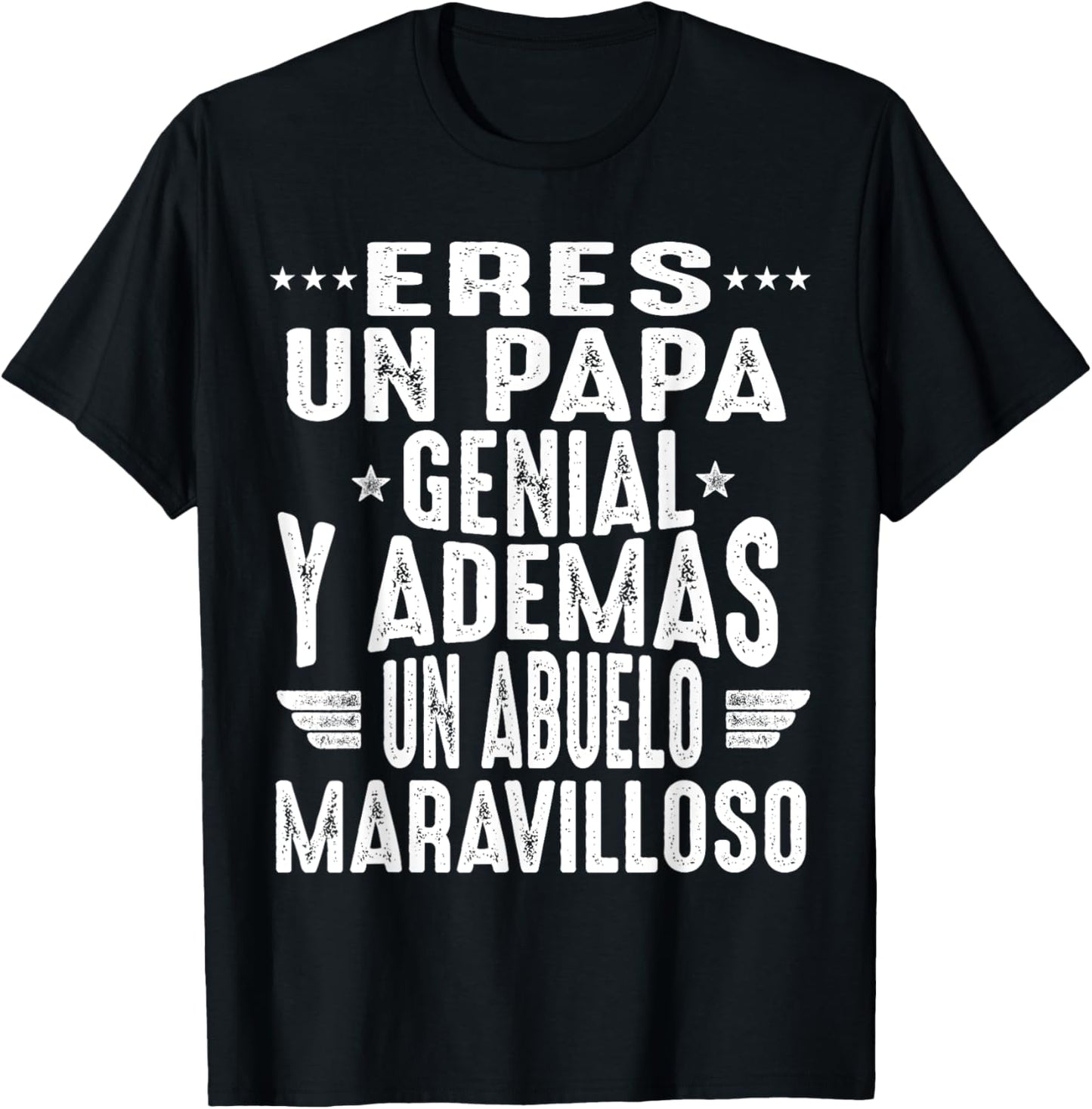 Regalos Para Abuelo Dia Del Padre Camiseta Mejor Papa Mundo T-Shirt
