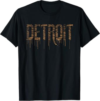 Detroit Retro Vintage T-Shirt