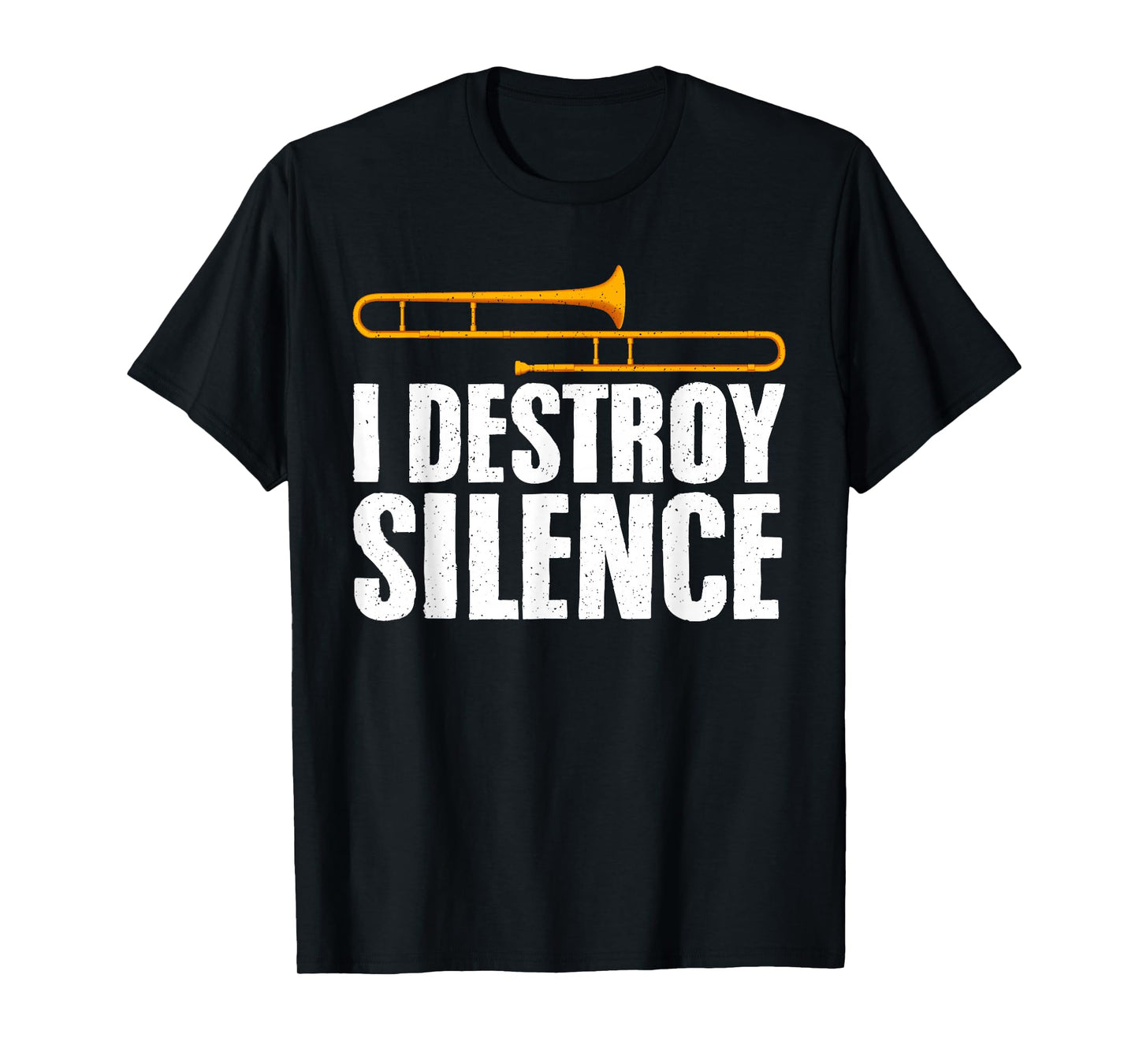 Funny Trombone Art for Men Women Jazz Music Trombone Player T-Shirt