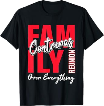 Contreras Family Reunion Shirt Contreras Family Gathering T-Shirt
