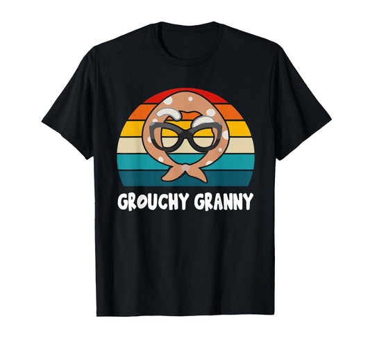Grouchy Granny Funny Retro Vintage T-Shirt