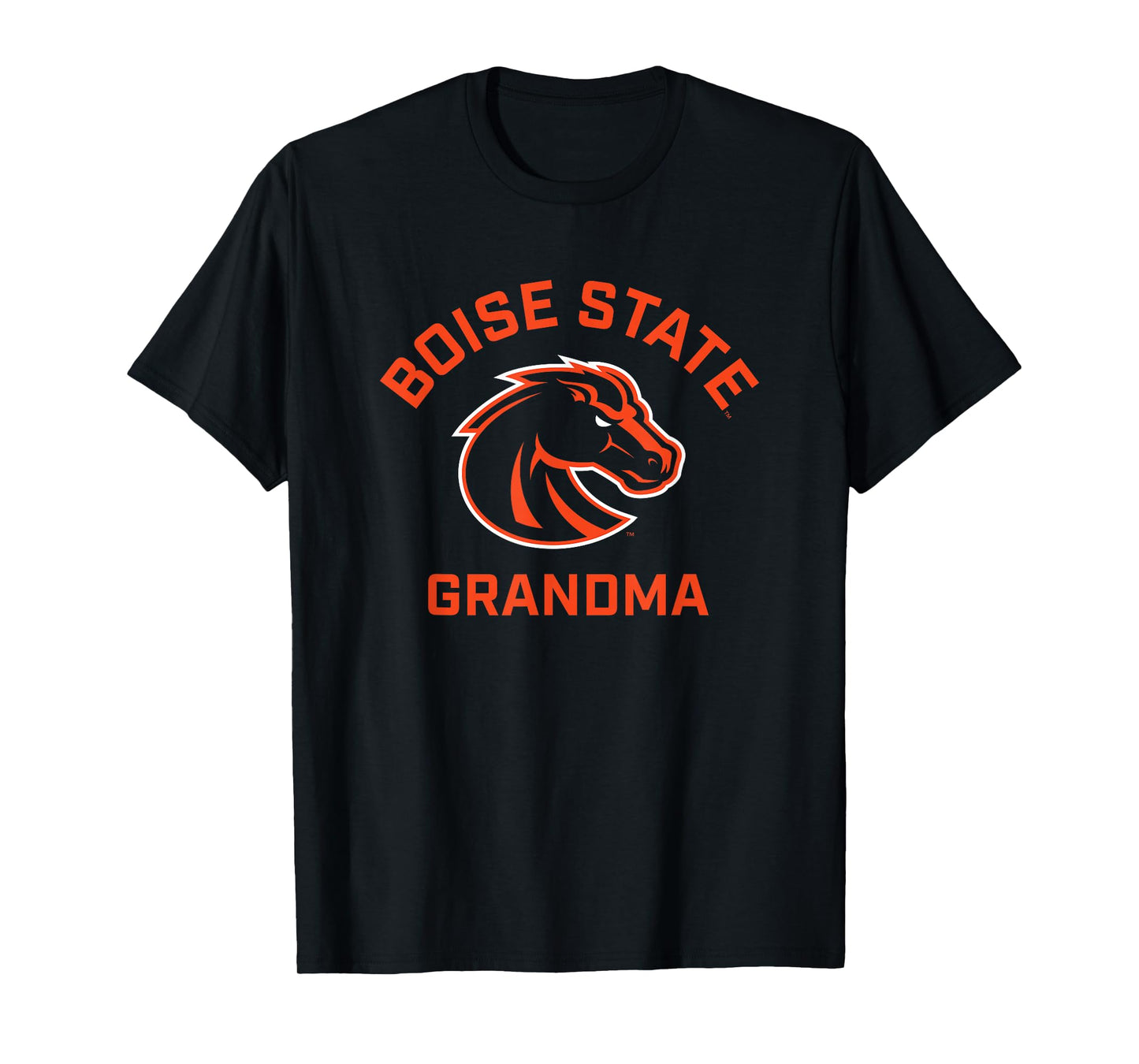 Boise State University BSU Broncos Arched Grandma T-Shirt