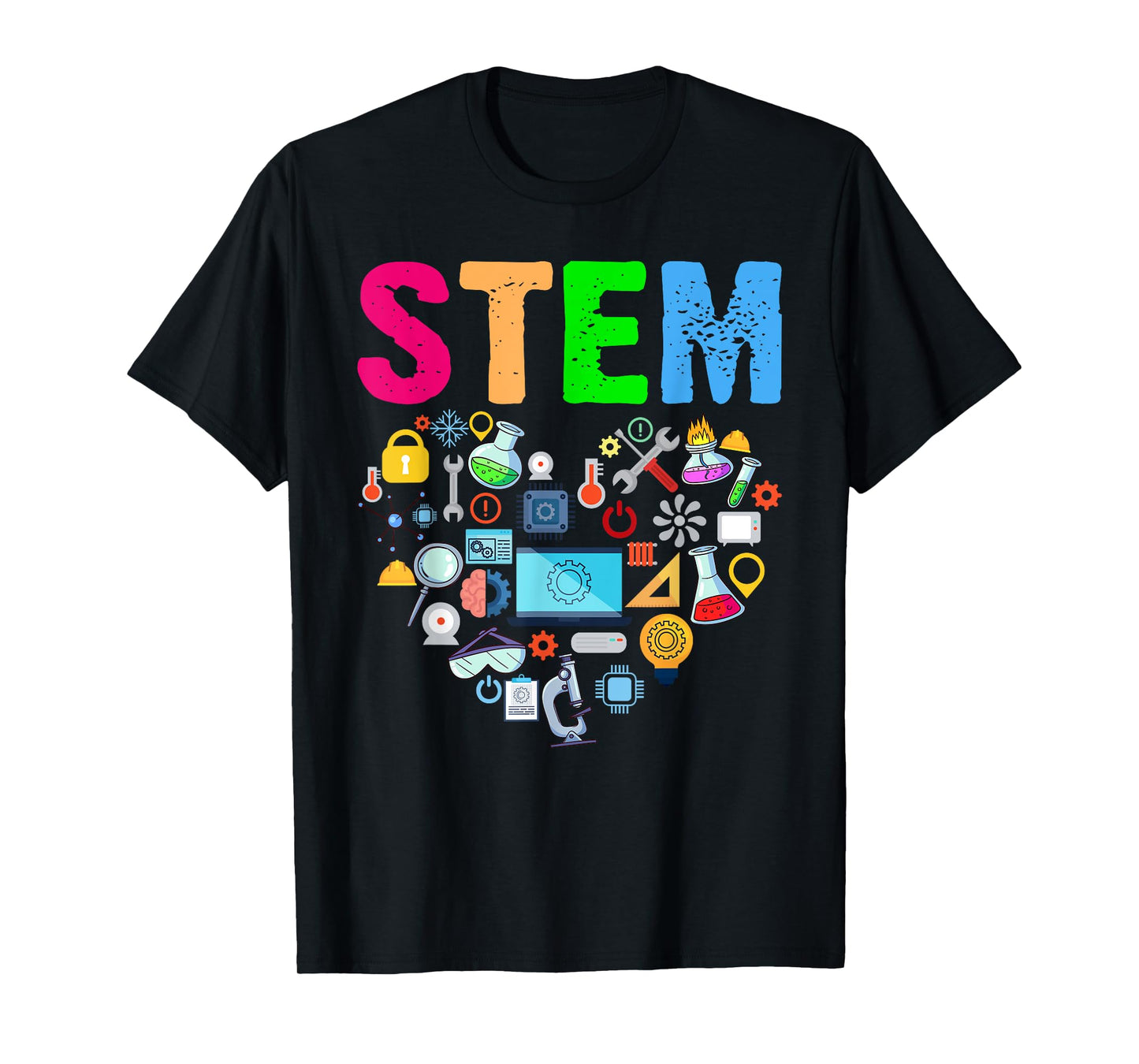 STEM Science Technology Engineering Math Teacher T-Shirt