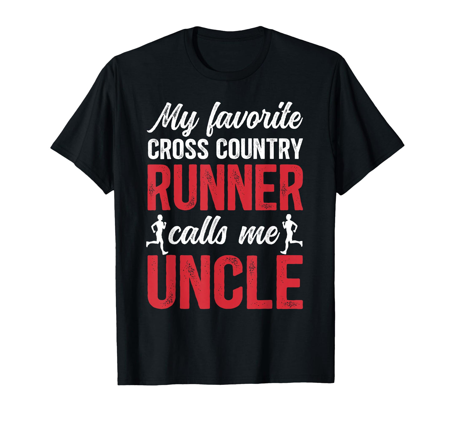 Proud Cross Country Uncle Of A Cross Country Runner Uncle T-Shirt