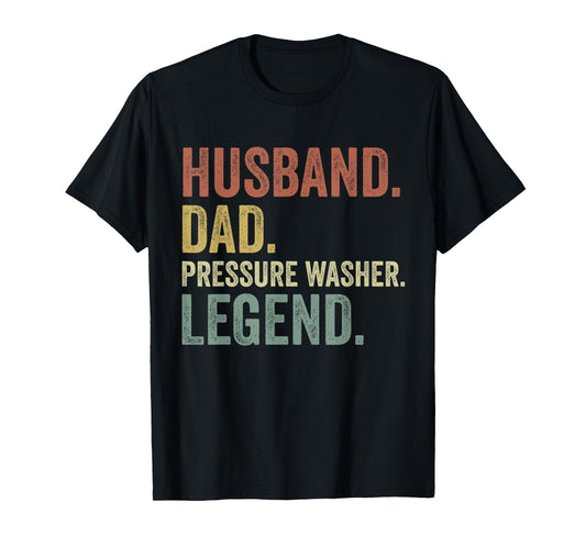Power Washing Pressure Washing for Washer Dad Men Grandpa T-Shirt
