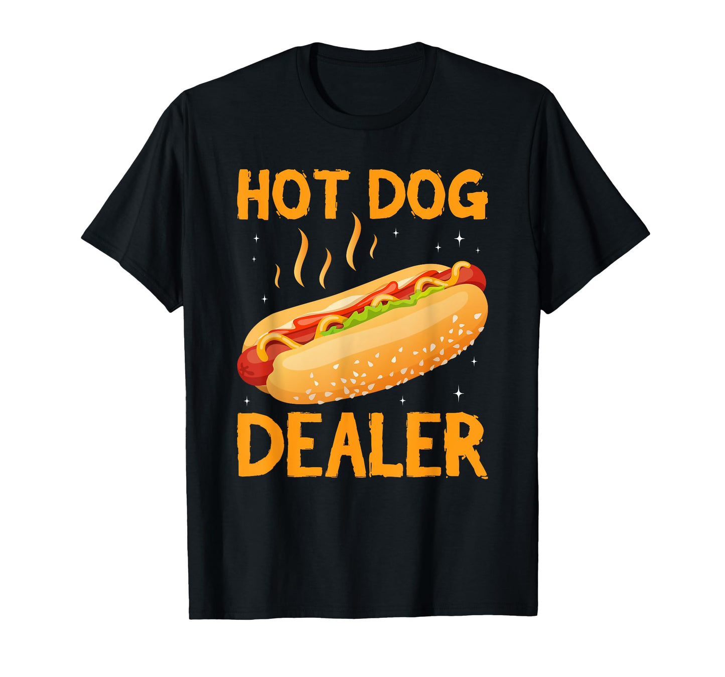 Hot Dog Adult Hot Dog Dealer T-Shirt