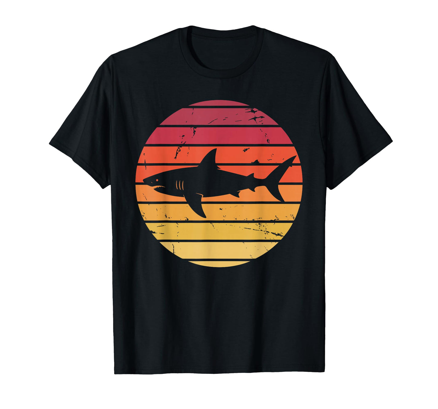 Cool Shark Art For Men Women Kids Boys Girls Shark Lover T-Shirt