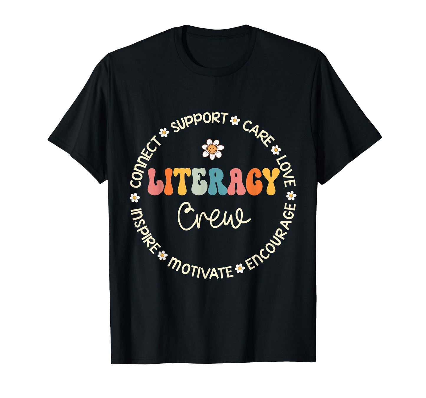 Literacy Crew Appreciation Week Back to School T-Shirt