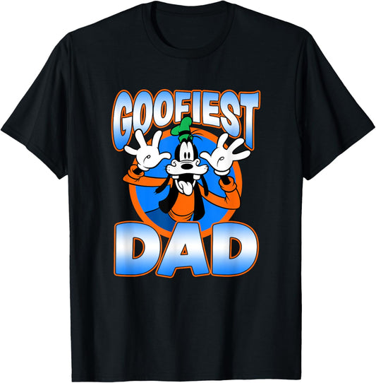Disney Mickey And Friends Father's Day Goofiest Dad Vintage T-Shirt
