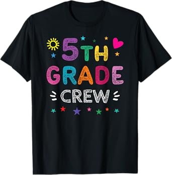 5th Grade Crew Teacher Team Fifth Grade squad T-Shirt
