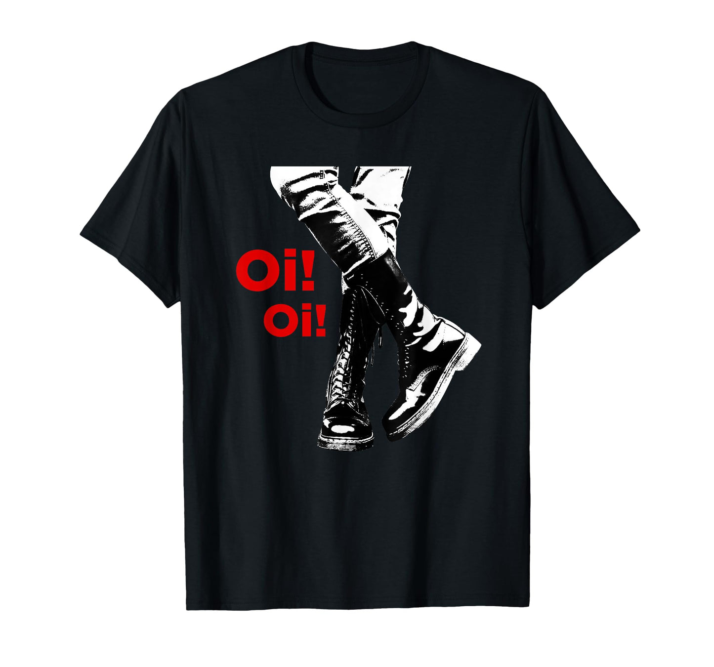 "Oi Oi" Skinhead, Ska, Street Punk, Hardcore Punk T-Shirt