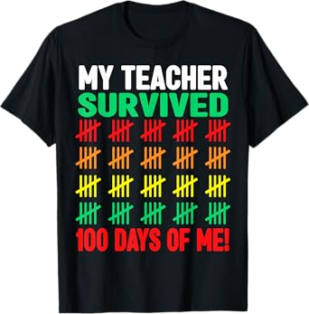 100 Days of School shirt Kids 100th Day of School Costume T-Shirt