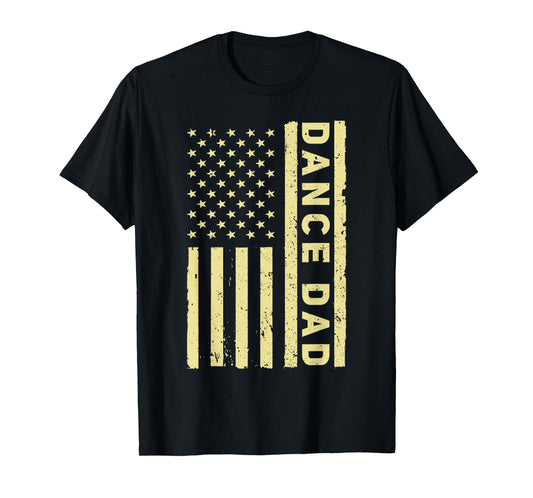 Dance Dad Art For Men Father Dancing Competition Dance Dad T-Shirt