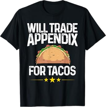 Funny Appendix Gift Men Women Cool Appendix Cancer Surgery T-Shirt
