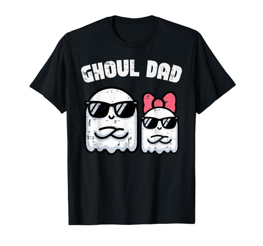 Halloween Ghosts Ghoul Dad Daddy Papa Father Costume Men T-Shirt