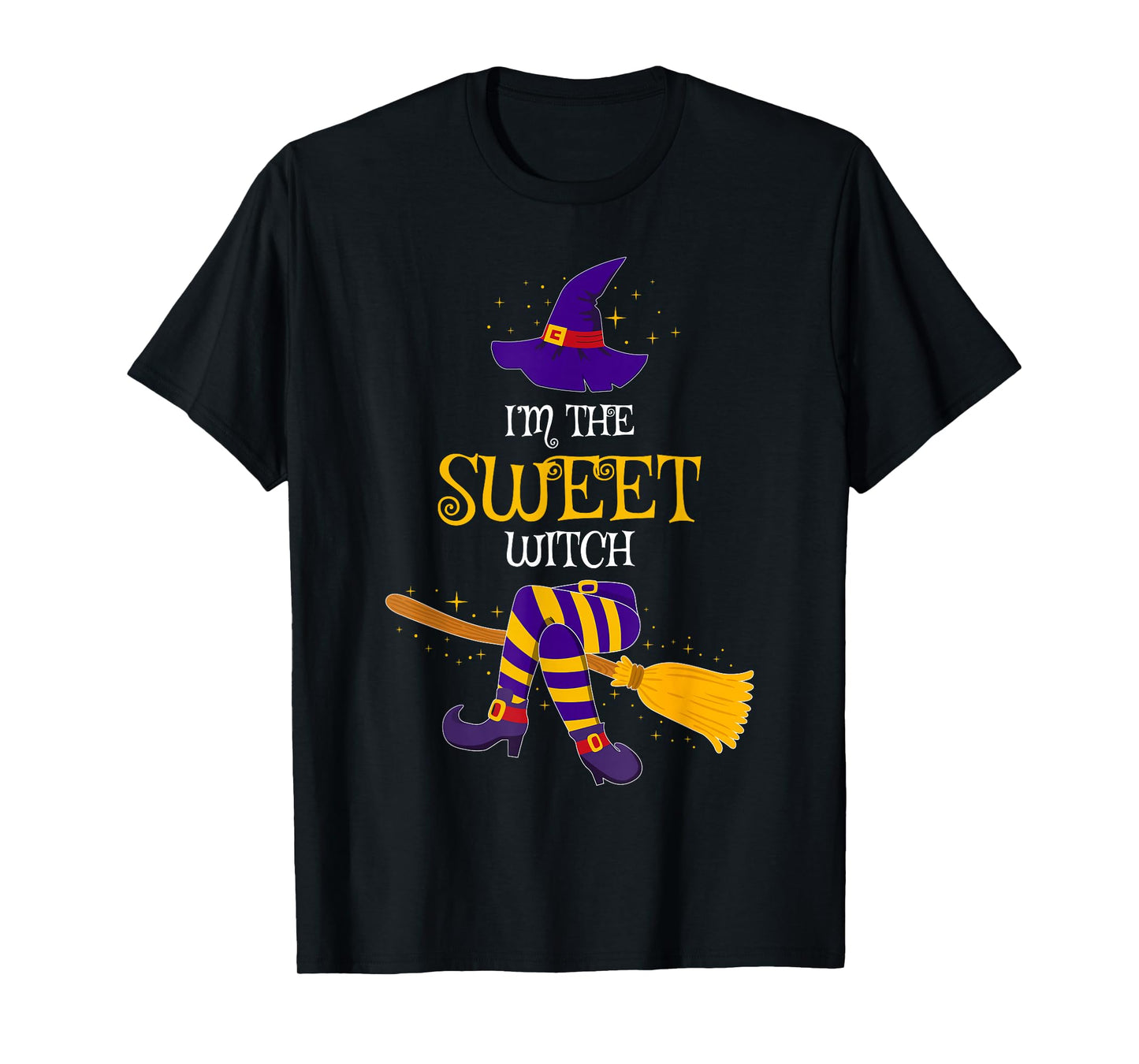 I’m The Sweet Witch Family Matching Costume Halloween T-Shirt