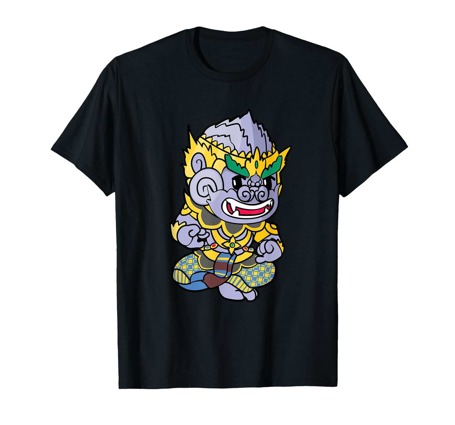 Cambodian Khmer Thai and Lao Hanuman Idol Monkey King Hero T-Shirt