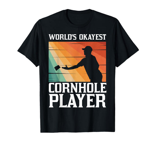 Cool Cornhole Design for Men Women Corn Hole Cornhole Player T-Shirt
