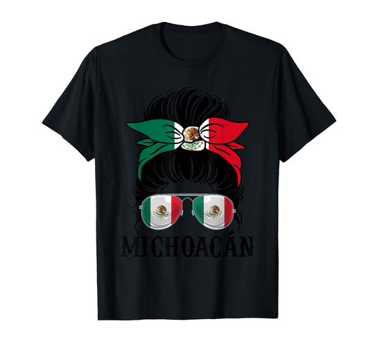 Michoacan Mexico Pride Mexican Flag State T-Shirt