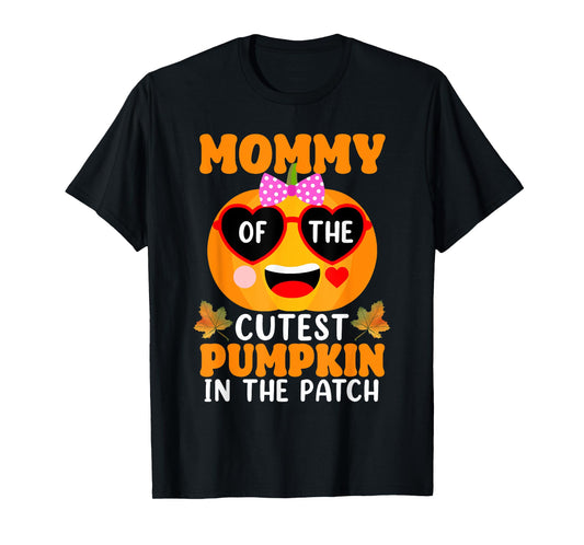 Mommy Of The Cutest Pumpkin In The Patch Halloween T-Shirt