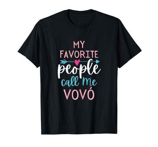 Vovó Avó Favorite Grandma Brazilian Grandmother Mothers Day T-Shirt