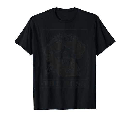 The Funny Cavapoo Boss Mom Dad Dog Lover T-Shirt for Men Women Girls Kids