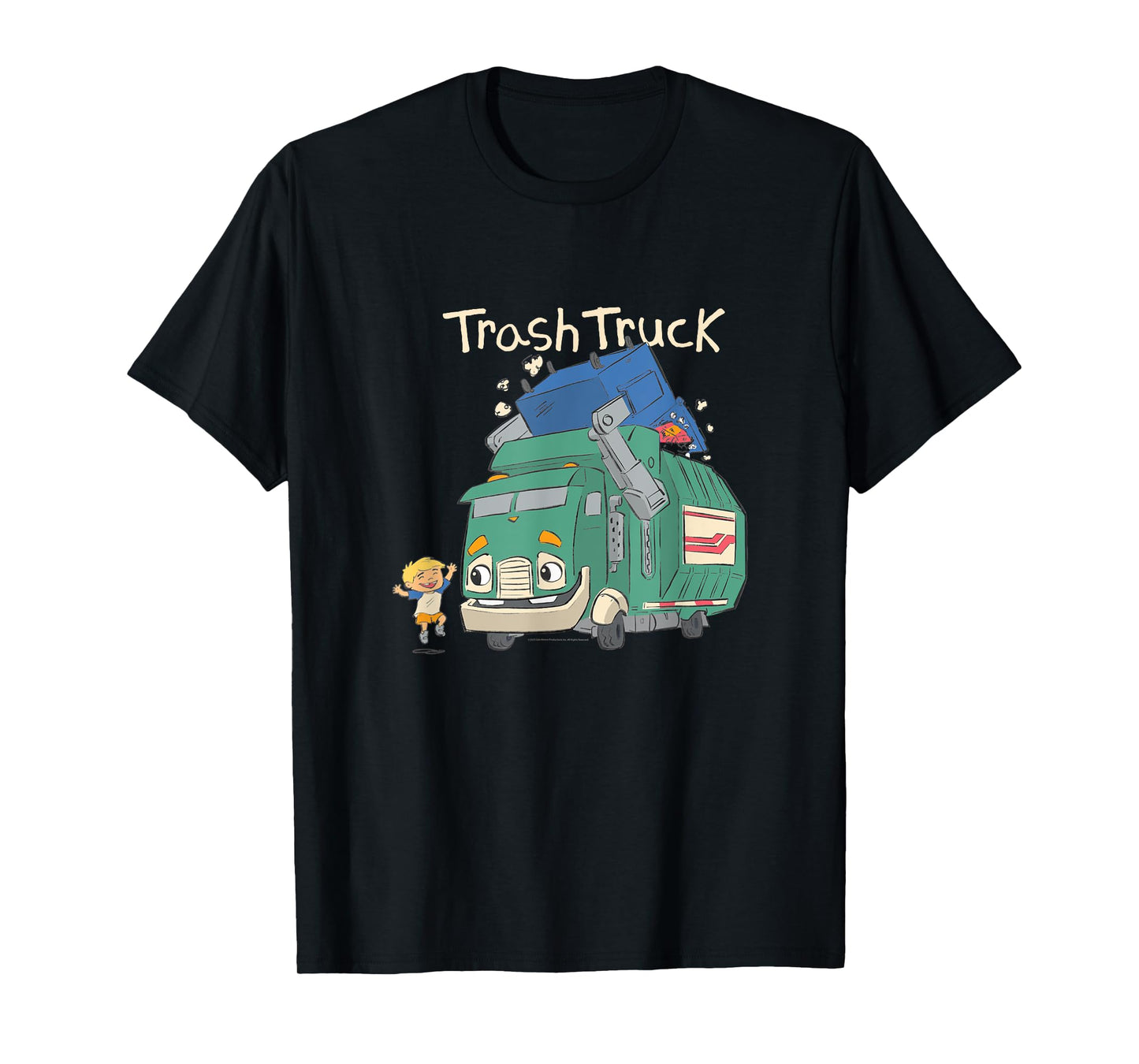 Trash Trucks & Hank Best Friends Jump For Joy T-Shirt