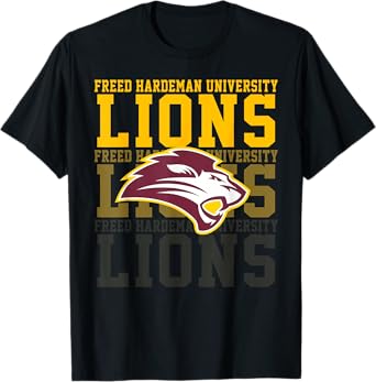Freed-Hardeman University Lions Retro Vintage Sports T-Shirt