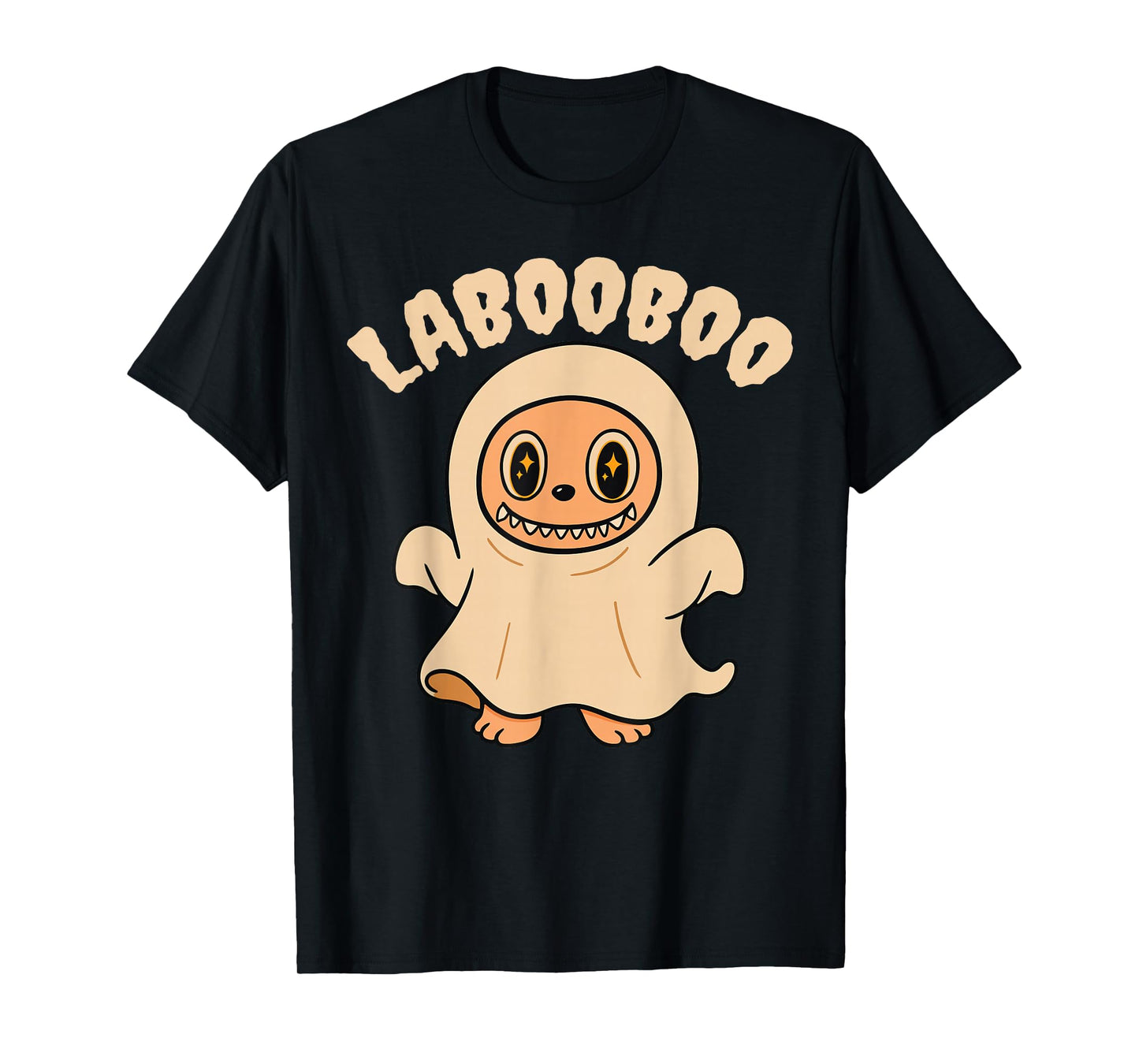 Cute Halloween Costume La BoooBooo Monster Outfit Face Kids T-Shirt