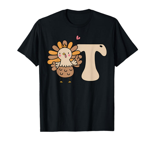 Thankful Occupational Therapist Thanksgiving OT Turkey T-Shirt