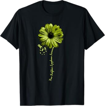 Non-Hodgkins Lymphoma Awareness T-Shirt Warrior Pretty Gift T-Shirt