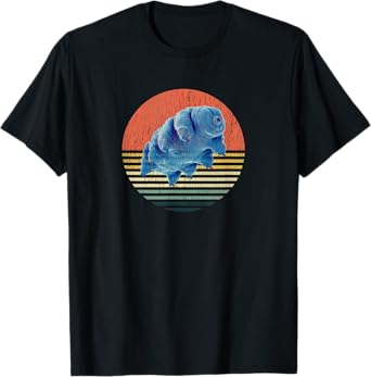Tardigrade TShirt Vintage Retro Microbiology Gift Water Bear T-Shirt