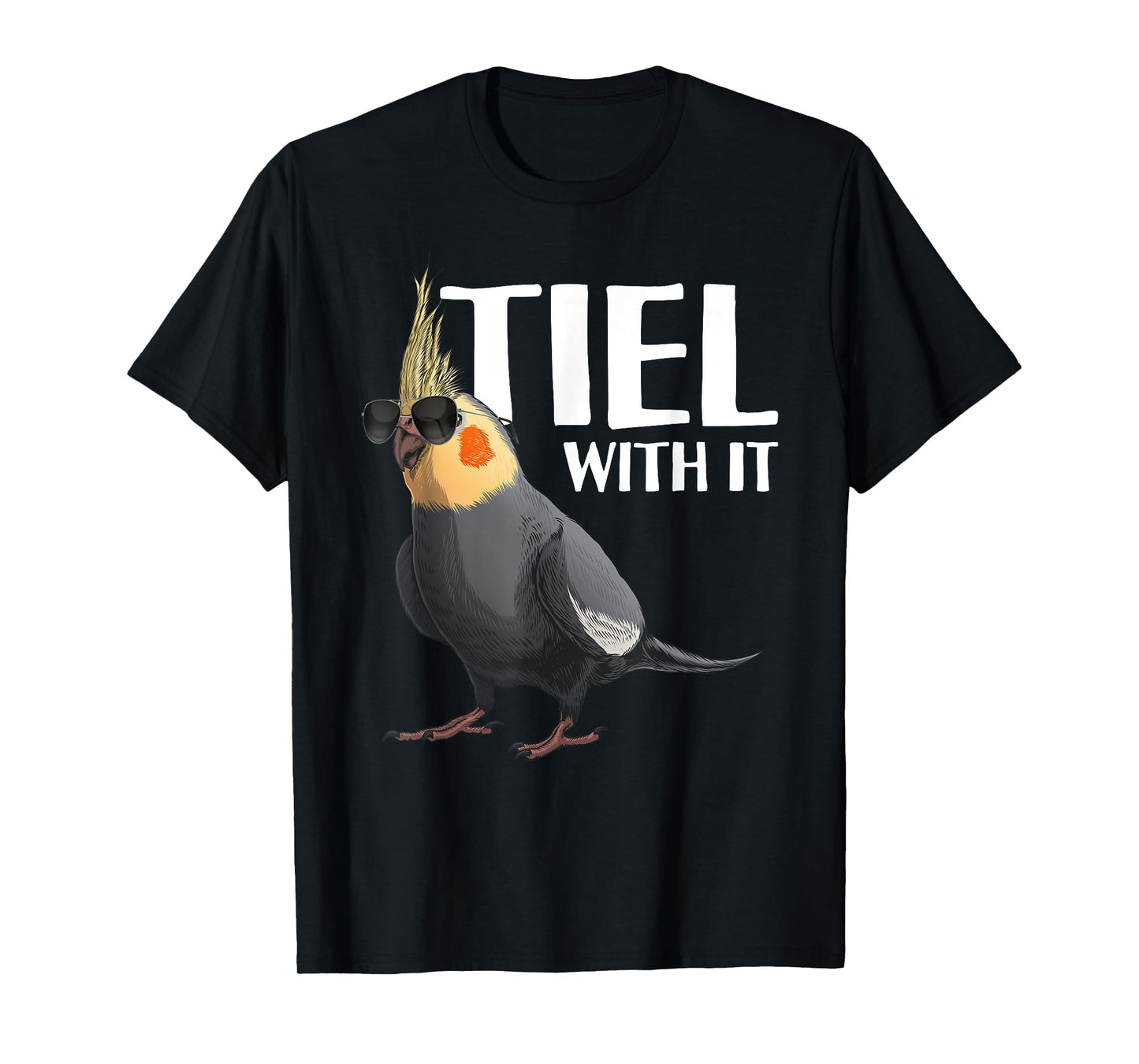 Cute Cockatiel Design For Men Women Parakeet Cockatiel Lover T-Shirt