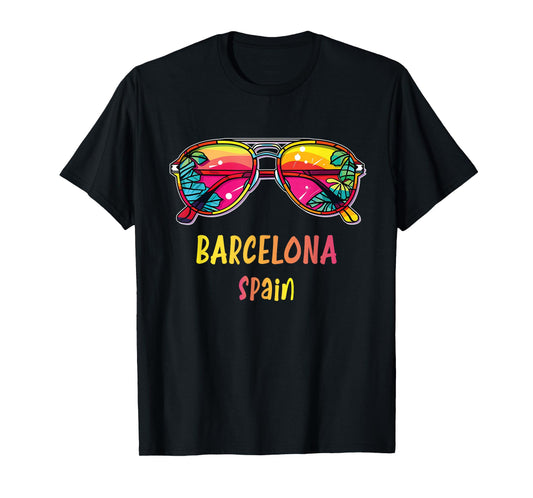 Barcelona Spain sunglasses Outfit Barcelona Spain T-Shirt