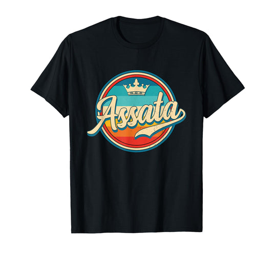 Assata Retro Name Funny Vintage First Name Assata T-Shirt