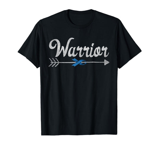 Colon Cancer Awareness Colonoscopy Warrior Survivor Gift T-Shirt
