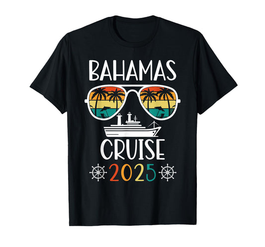 Bahamas Cruise 2025 Vacation Trip Matching Family Group T-Shirt