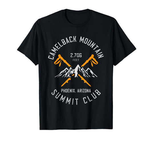 Camelback Mountain Hiking Phoenix Arizona T-Shirt