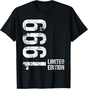 26th Birthday 26 Years Old Man Woman Vintage 1999 T-Shirt