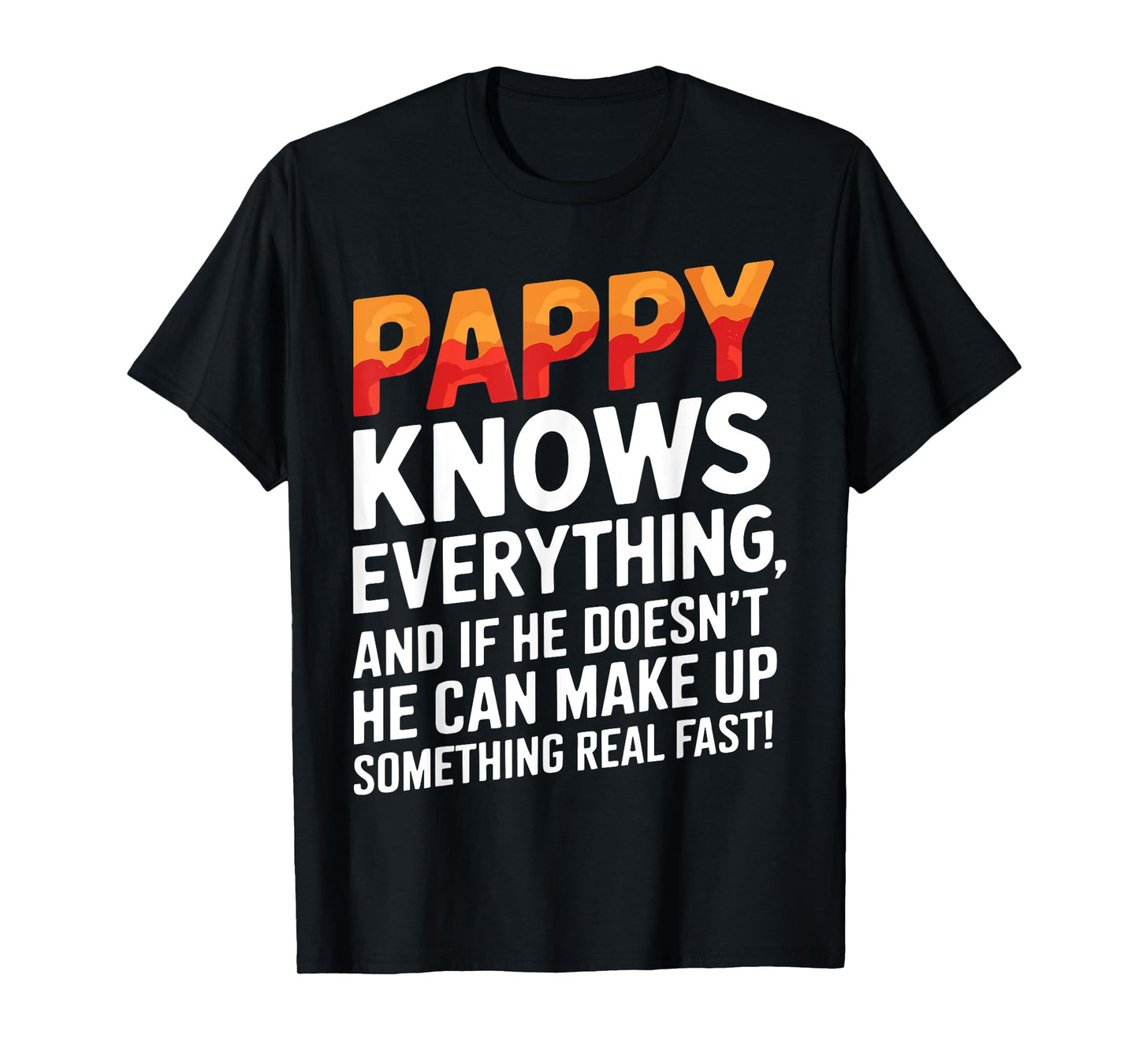 Funny Pappy Art For Grandpa Grandfather Father's Day Pappy T-Shirt