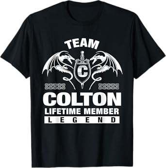 Team COLTON - Lifetime Member Gifts T-Shirt