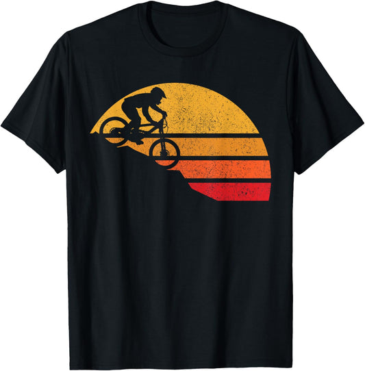 Mountain Bike Vintage MTB Downhill Biking Cycling Biker Gift T-Shirt