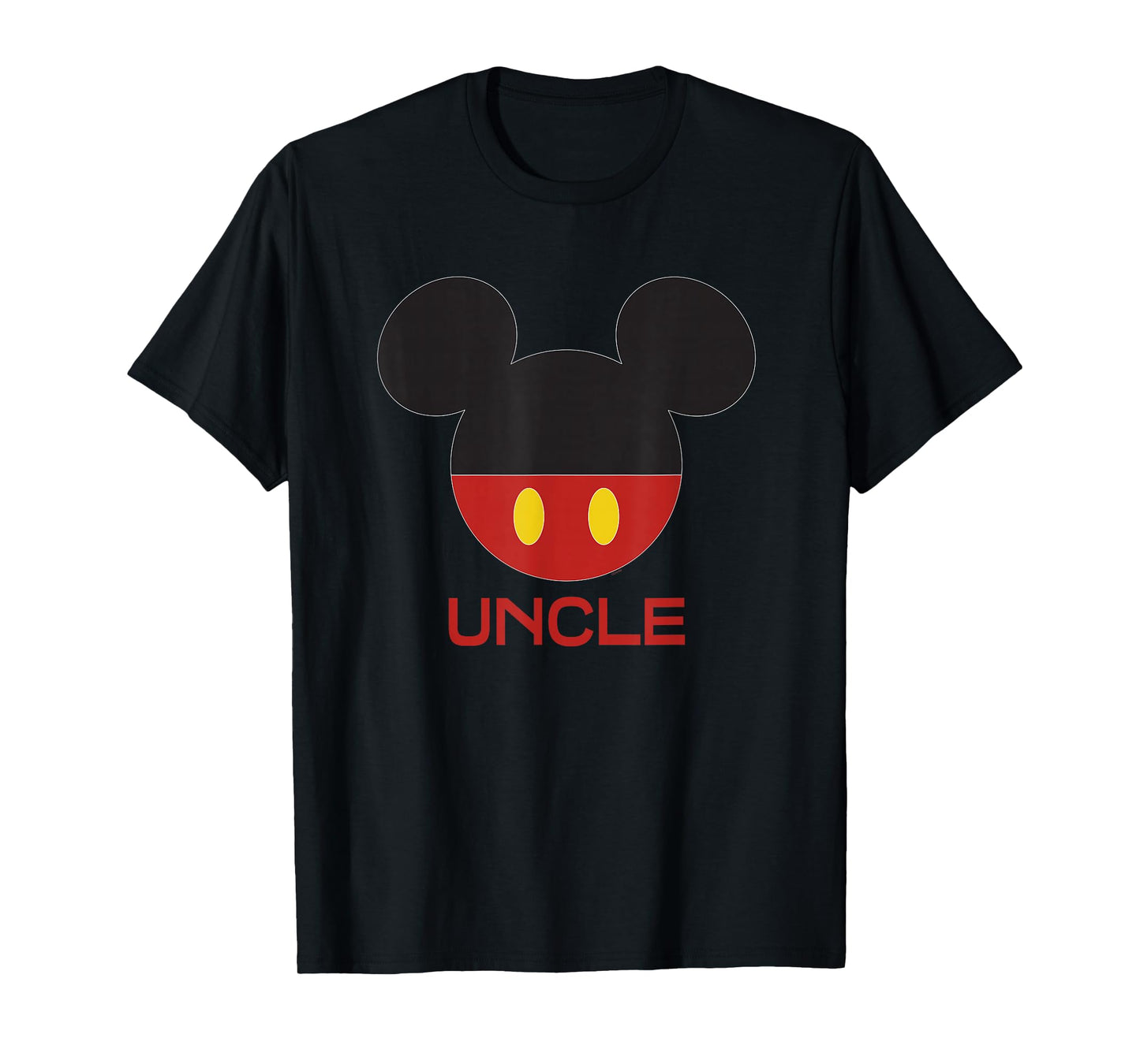 Disney Mickey Mouse Icon Shorts Uncle Birthday Father’s Day T-Shirt