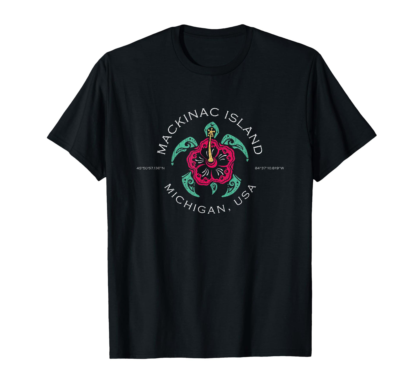 Cute Vintage Souvenir Mackinac Island T-Shirt