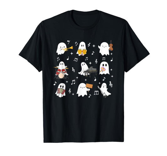 Music Teacher Halloween Music Teacher Education T-Shirt