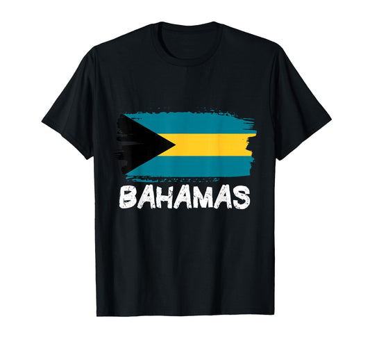 Cool Bahamas Flag T-Shirt