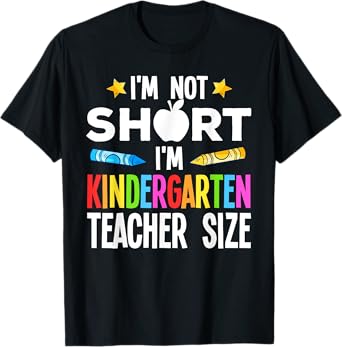 Cool Kindergarten Teacher Art For Men Women Preschool Kinder T-Shirt