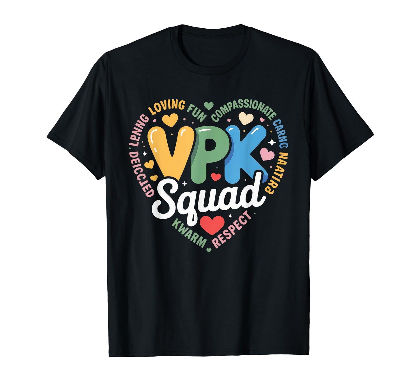 VPK Squad First Day Of VPK Back To School T-Shirt